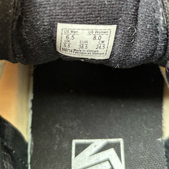 Vans High Top Suede Sneakers with Floral Design - Picture 6 of 6